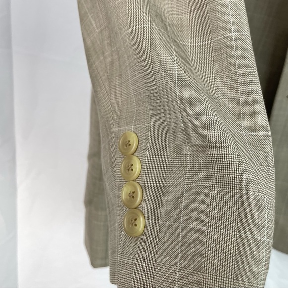 Lauren Ralph Lauren Tan blazer pattern - Picture 5 of 10